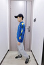 北极绒儿童毛衣男童打底衫2025秋冬新款中大童拉链针织衫加绒加厚内搭潮 蓝色（不加绒） 150 （建议身高140cm左右） 实拍图