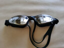 浩沙（hosa）泳镜专业高清防水防雾大框镀膜游泳眼镜男女士近视游泳镜黑色600° 实拍图