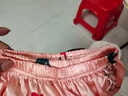 童话课堂女童睡衣薄款冰丝儿童短袖短裤夏季春秋丝绸女孩中大童家居服套装 玫粉菠萝 160 建议身高145-155厘米左右 实拍图