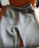 浪莎羊羔绒运动裤女冬季加绒加厚仿羊绒束脚卫裤休闲哈伦加绒裤子女 实拍图