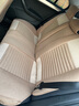 老垫家新款亚麻汽车坐垫四季通用全包围养生布艺座垫汽车座套全包座套 经典舒适款-温馨米-标准版 全车五座-下单留言车型 实拍图