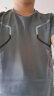 艾伦伯顿（Alen Botun）运动服套装男冰丝t恤跑步速干衣短袖夏季短裤健身训练篮球服装备 灰色两件套【冰丝 速干 透气】 2XL 晒单实拍图