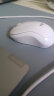 罗技（Logitech）M221 静音鼠标 无线鼠标 办公鼠标 对称鼠标 带无线微型接收器 米白色 实拍图