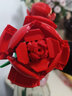 乐高（LEGO）玫瑰花40460花束拼搭女孩拼装玩具生日家居饰品生日礼物 玫瑰花+水晶花瓶 实拍图
