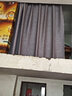 伊帘坊窗帘成品加密加厚仿亚麻棉麻纯色卧室客厅定制遮光窗帘布窗纱拼接窗帘 深蓝色 2.0米宽*2.7米高挂钩式可改高度 实拍图