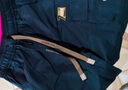 I'M DAVID工装短裤男夏季男士休闲宽松五分裤子潮牌薄款中裤 黑色 4XL 实拍图