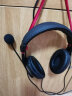 声丽（SENICC） ST-2688 笔记本电脑头戴式耳机耳麦游戏台式机手机网吧音乐教育上课学习耳机麦克风重低音 头戴式耳机-灰色双孔（双插头） 实拍图