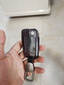 迪加伦 适用于 大众钥匙包 新速腾朗逸途观L凌渡高尔夫7途昂探歌途岳朗逸宝来汽车钥匙扣套壳男士女改装 天空灰+真皮钥匙挂扣 大众专用钥匙扣 男士女 实拍图