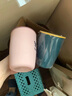 流颜 简约洗漱口杯带手柄家用刷牙杯子牙桶创意可爱牙缸杯套装情侣牙刷杯 管钱的+挣钱的 实拍图
