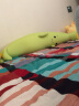 MOGU日本超人气MOGU抱枕靠垫抱枕海马靠垫香蕉 纳米生日礼物长条抱枕 浅绿色 中号87X21X21 晒单实拍图