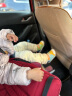 贝思贝特（besbet）儿童安全座椅3-12岁大童汽车用宝宝便携式简易增高垫 火烈鸟 实拍图