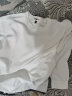 卡帝乐鳄鱼（CARTELO）卫衣男华夫格春秋韩版长袖T恤男士上衣打底衫男装 白色 XL 晒单实拍图