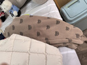 嘟嘟家【柔软厚实】儿童裤子秋冬款加绒宝宝冬装婴儿保暖裤女童男童棉裤 咖色小熊 130 实拍图