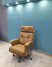 三颗家具 电动可躺老板椅真皮商务舒适结实电脑椅办公椅子牛皮座椅大班椅 电动按钮可躺【棕色】进口牛皮 实拍图