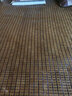 黛安居麻将凉席竹席子麻将席 双人夏天单人宿舍学生可折叠块竹垫空调席 咖啡双牛筋-窄边包边款 单凉席 适用2.0米床 200cm*220cm 实拍图