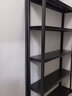 中妍货架置物架家用多层落地储物架仓储客厅展示架阳台收纳架货物架子 【通立柱加厚】五层198cm高 【黑色加厚】长120宽30cm 实拍图