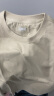 森马（Semir）长袖T恤男2024春季休闲纯棉上衣简约时尚舒适情侣潮109124101201 晒单实拍图
