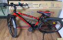 凤凰（Phoenix）山地自行车成人男女学生青少年减震变速越野公路通勤车山地车 26寸黑红刀轮 30速数字指拨（前中后全轴承） 实拍图