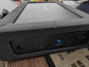 纽曼（Newsmy）8TB 移动硬盘 3.5英寸 桌面存储  星际系列 USB3.0 硅胶保护 大容量存储 家庭数据仓库 实拍图