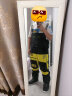 TERROR 滑雪服背带裤束腿单板滑雪裤男防水防风透气软壳加绒女双板 黑黄色 XL 晒单实拍图