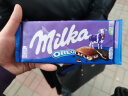 妙卡（Milka）牛奶夹心原装巧克力德国巧克力进口巧克力网红小零食休闲零食品 【1块】奥利ao碎 袋装 100g 实拍图