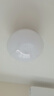 四季沐歌（MICOE）风扇灯LED吊扇灯隐形扇叶简约遥控调光灯具 42寸-高显三色变频6档-沐风白 实拍图