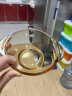 美厨（maxcook）高硼硅玻璃碗 耐热玻璃沙拉水果碗汤碗琥珀色450ml 2只装MCWA3140 实拍图
