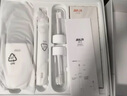 拜尔G1 豪华定制版电动牙刷成人充电智能声波便携情侣款套装自动男女士 送朋友礼盒装学生 月光白 实拍图