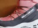 Skechers斯凯奇儿童绒绒靴儿童搭扣加绒靴子女童雪地靴保暖棉鞋664200L 实拍图