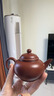 林李间大师纯手工潮州手拉朱泥壶紫砂壶功夫茶具容天君德思婷水磨泡茶器 全手工君德壶（章金权大师） 实拍图