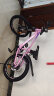 凤凰儿童山地自行车单车6-12小学生中大童女男孩减震变速辐条20寸粉色 晒单实拍图