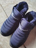 回力童鞋冬季儿童雪地靴加绒加厚时尚女童保暖短靴男童棉鞋 1087蓝色 29 参考图内长选择 实拍图