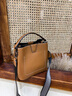 viney包包女包牛皮水桶包斜挎包大容量手提生日礼物送女友老婆 【焦糖色】实用高级感轻奢单肩包 实拍图
