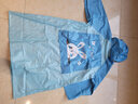 天堂伞天堂背囊式可爱卡通柔软无味儿童带书包位学生雨披男女儿童雨衣 蓝色 XXXXL（适合身高150以上） 实拍图