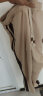 顶峰保罗（Dingfengbaoluo）休闲裤男士春夏季运动垂感阔腿长裤潮牌美式宽松直筒K303杏色L 晒单实拍图
