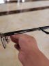 精工(SEIKO)眼镜框男款全框钛材商务休闲远近视眼镜架HC1009 177 56mm哑灰色 实拍图