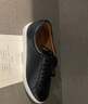 THOM WILLS男士板鞋冬季低帮真皮舒适休闲透气百搭休闲鞋潮 黑色G141-1(标配两双鞋带) 41 /7.5码 实拍图