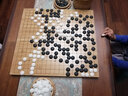 云子围棋五子棋云子围棋套装儿童围棋五子棋黑白棋比赛用棋围棋棋盘 B单新云子+围棋铝盒+楠竹罐 实拍图