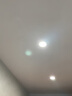 欧普（OPPLE）led筒灯3W超薄客厅过道 暖白光漆白开孔7-8.5厘米【铝材款】 实拍图