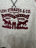Levi's李维斯儿童装男童加绒卫衣秋冬款洋气拜年服长袖上衣宽松潮衣服 【冬季加绒】大丽花红 120 /60 【建议身高110-116cm】 实拍图