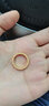 周大福 520爱心黄金女戒(工费160)9号约4g F222351礼物生日礼物 实拍图