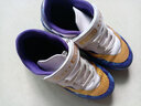 BFM儿童足球鞋学生男童运动鞋女童鞋猎鹰TF碎钉魔术贴女子透气训练鞋 2022碎钉白紫 33 实拍图