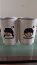 默小凡304不锈钢漱口杯可爱情侣刷牙杯高颜值防霉情侣洗漱杯学生牙刷杯 情侣套装【小狗女孩+小狗男孩】 实拍图