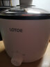 LOTOR电煮锅宿舍学生小电锅迷你多功能电热锅泡面煮面火锅多用途锅 白色不沾款 实拍图
