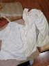 浪莎睡衣女夏季薄款女冰丝休闲可外穿女士家居服短袖长裤圆领套装 米色 均码（建议90-135斤） 实拍图