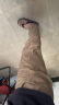 真维斯（Jeanswest）休闲裤男春夏季2025新款百搭宽松直筒潮流日系舒适工装长裤子男 深卡其(春秋款) 28 实拍图