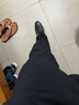 传棨西裤男修身商务正装免烫西服裤职业上班西装裤男休闲长裤子 夏季薄款黑色 32(2.4尺) 实拍图