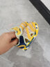 卡特兔儿童凉鞋夏季男童毛毛虫凉拖女宝机能鞋包头学步鞋XBF3黄色13cm 实拍图
