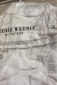 Teenie Weenie小熊女装2024春夏新款法式设计感提花蕾丝七分袖衬衫 白色 160/S 晒单实拍图