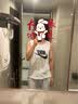 耐克（NIKE）男子简约运动透气休闲柔软跑步训练运动服秋季经典潮流运动背心 AR4992-101 M 实拍图